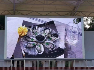 Flexibel LED-video-muurdisplaypaneel ijzeren kastenmateriaal aanpasbaar
