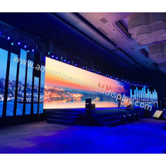 100000h Levensduur Indoor Advertising LED Display IJzer/Gegoten Aluminium Kastenmateriaal