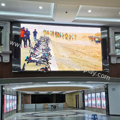 Anti-brand Indoor HD LED Ad Display 320mmx160mm Temperatuurscherm Custom