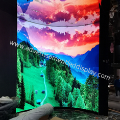 Ultrabreed kijkhoek Indoor Advertising LED Display Screen Voor een breed publiek