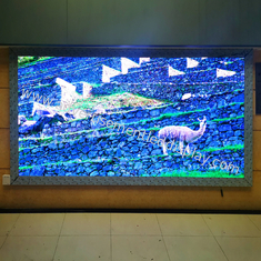 Hoge zichtbaarheid LED-advertentiebeeldscherm 192x192mm Modulgrootte voor drukke locaties