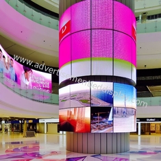 Flexible installatie Advertentie LED-display Aanpasbare schermgrootte
