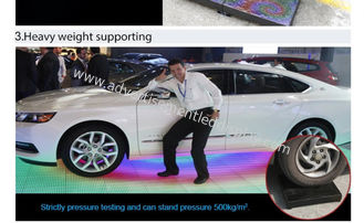 LEIDENE van Car Showdance floor Vertonings Interactieve Hoogte 6.25mm