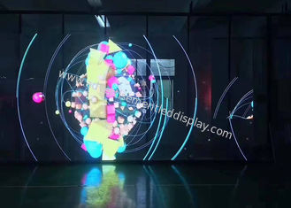 P2.5 P3 Doorzichtig glazen LED-display voor bedrijfsbestuurszalen