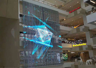 Aluminiumkast Transparante led glas scherm 1000x500mm module