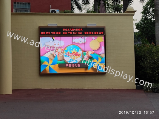 IJzeren kast Buiten LED advertentie scherm De ultieme oplossing voor visuele reclame