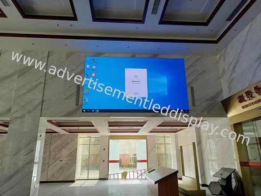 320mmx160mm Scherm Afmeting Indoor HD Reclame LED Display