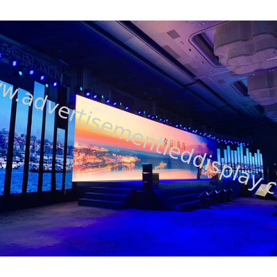 100000h Levensduur Indoor Advertising LED Display IJzer/Gegoten Aluminium Kastenmateriaal
