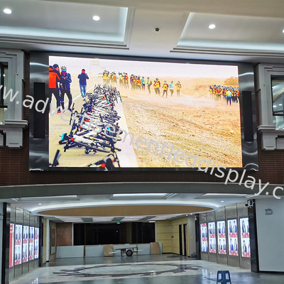 Anti-brand Indoor HD LED Ad Display 320mmx160mm Temperatuurscherm Custom
