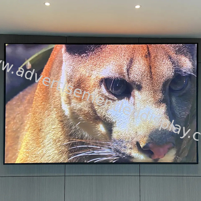 320mmx160mm Indoor Advertising LED Screen Iron/Die-casting Aluminium Kabinet Materiaal
