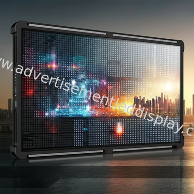 Krachtige buitenadvertenties 10000H MTBF LED-scherm met levendige kleuren en 6000cd helderheid