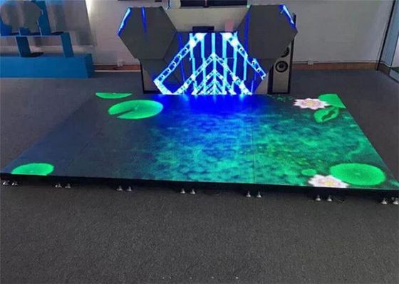 1000x500mm Lichte Omhooggaande Vloertegels, P5.2mm-LEIDEN Digitaal Dance Floor