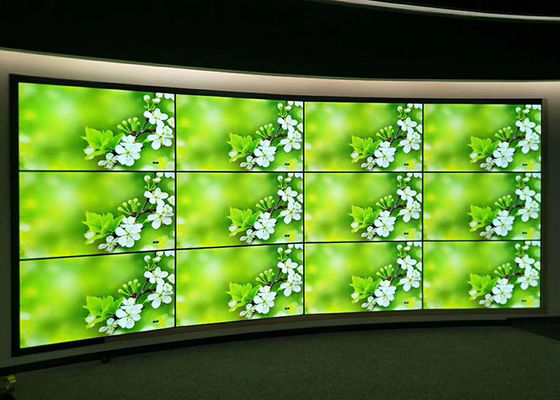 55 inch 4x4 smal bezel LED video muur muur gemonteerd 3000 1 contract