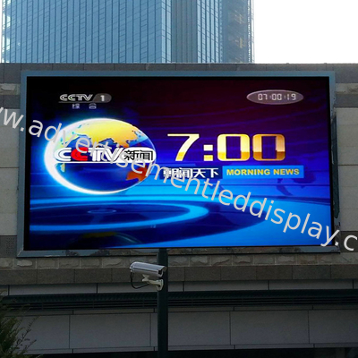 Op maat gemaakte LED voor reclame scherm 6000cd Helderheid LED-display
